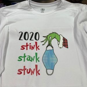 NEW Long sleeved Grinch shirt